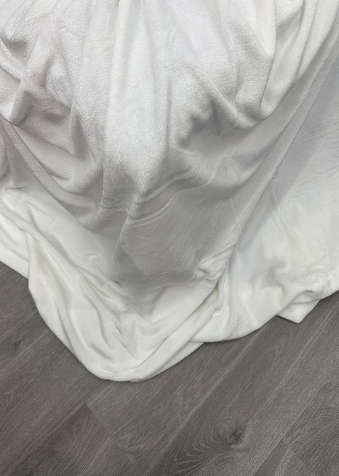 Плед-покривало 200х220 см (+-5см) Білий (87-049) Київ - фото 7