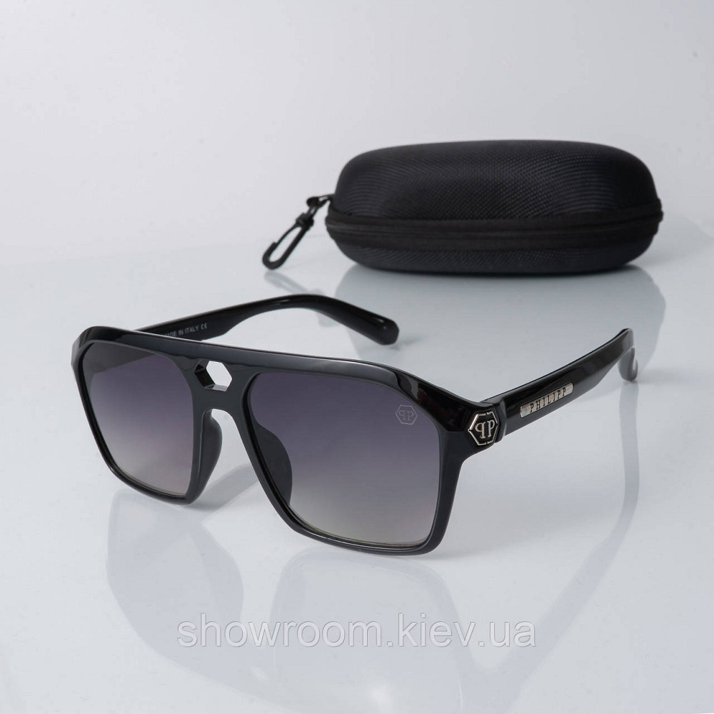 Чоловічі брендові сонцезахисні окуляри Рhilipp Рlein (9123) Київ - фото 1