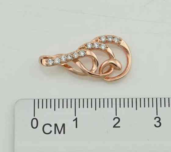 Кулон Xuping для тонкой цепочки, размер 23*12мм, позолота РО Киев