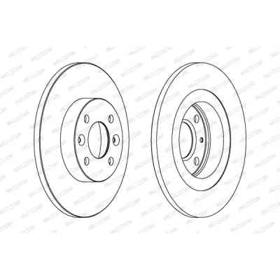 Гальмівний диск FERODO DDF1502 Вінниця