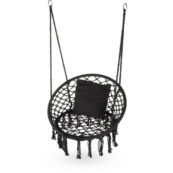 Садова гойдалка Boho Outtec XXL чорний Киев