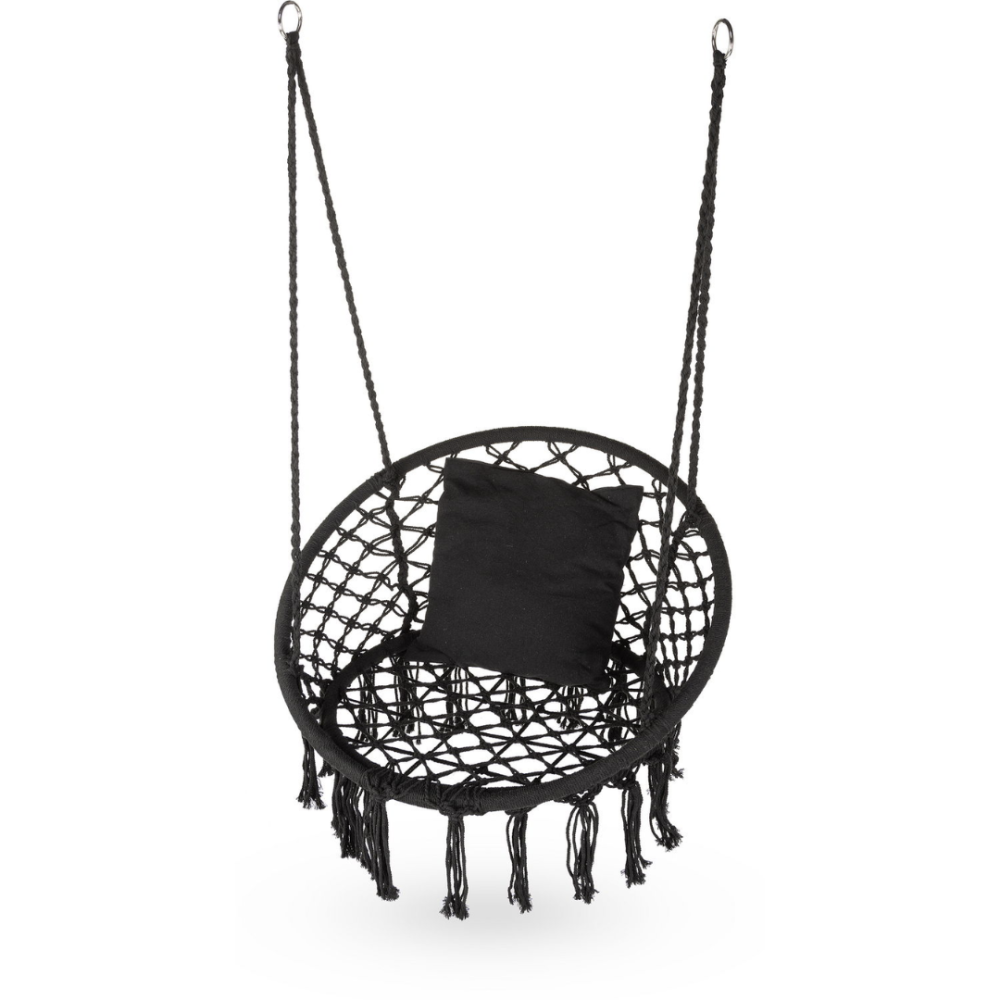 Садова гойдалка Boho Outtec XXL чорний Киев - изображение 3