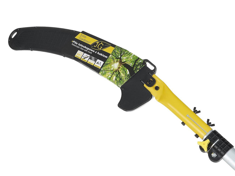 Пилка садова "John Gardener" вигнута з гаком на телескопічному держаку довжиною 3,3 м Київ - фото 7