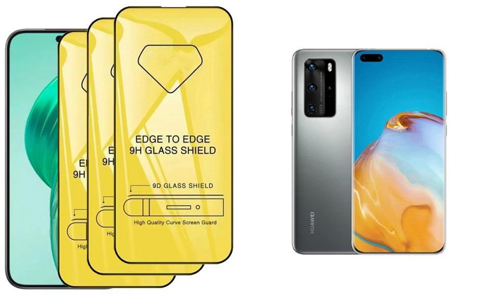 Захисне скло DefenzoGlass для Huawei P40 Pro – подвійна міцність Київ - фото 3