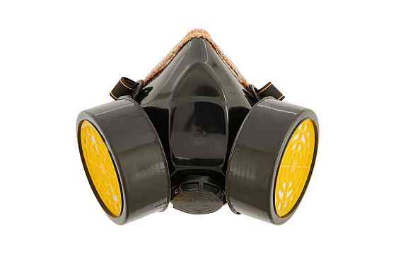 Респіратор-напівмаска протипиловий MASTERTOOL FFP2 R EN 149 2 змінні протигазові фільтри 82-0187 Коломия