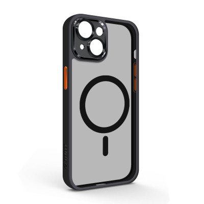 Чехол для мобильного телефона Armorstandart Unit MagSafe SE Apple iPhone 15 Plus Black Orange (ARM75364) Винница - изображение 1