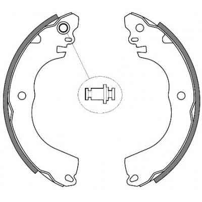 Тормозные колодки REMSA 4257.00 Винница