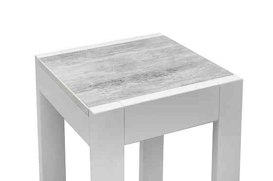 Табурет Слайдер, білий/урбан Київ