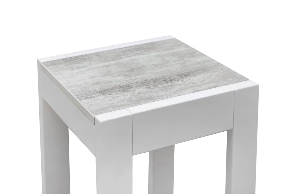 Табурет Слайдер, білий/урбан Киев - изображение 3