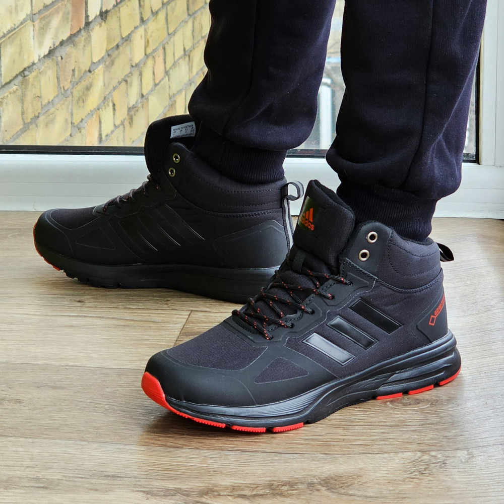 Зимові Кросівки Adidas Terrex GORE-TEX з МЕХОМ Чорні Чоловічі Адідас Гортекс (розміри: 41,42,43,44,45,46) — 3 Дніпро - фото 3