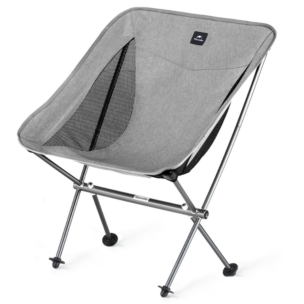 Стілець складаний ультралегкий Naturehike Stellaluna L04 CNK2450JJ015, розмір М, алюміній, сірий Киев - изображение 1