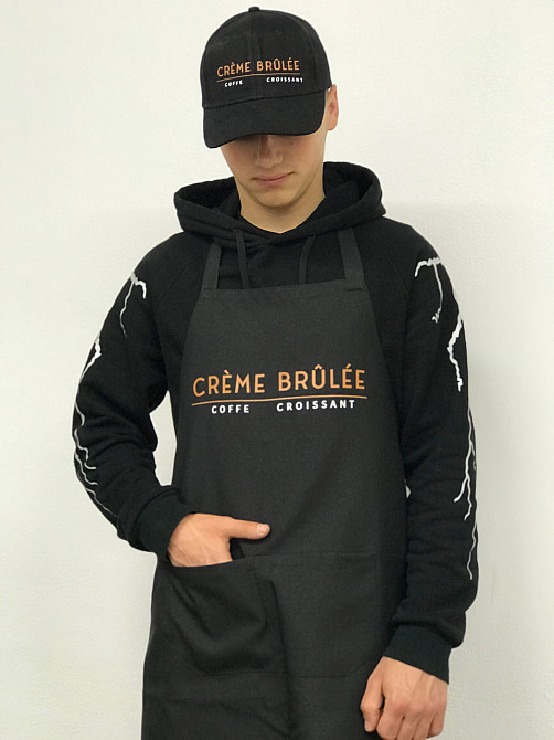 Фартух з індивідуальним логотипом. Фартухи для працівника. Корпоративний одяг. Чернівці - фото 3