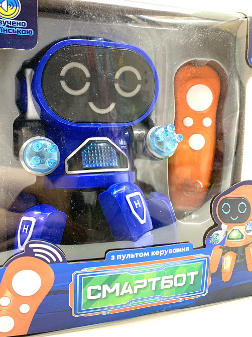 Робот на радіокеруванні TK Group Смартбот ходити танцює співає пісні укр мова Вид 3 Синій (41852) Чернігів - фото 8