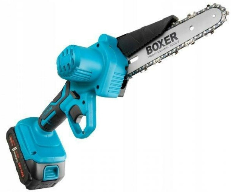 Акумуляторна мініпила BX-3301 6" 24В: потужна, компактна, 2 АКБ, кейс — для саду та дров Одеса - фото 5