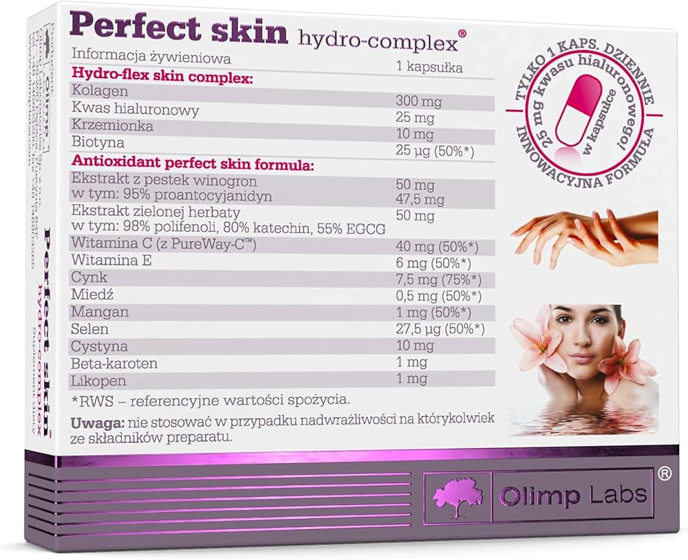 Olimp Perfect Skin Hydro 30 капсул Луцьк - фото 2