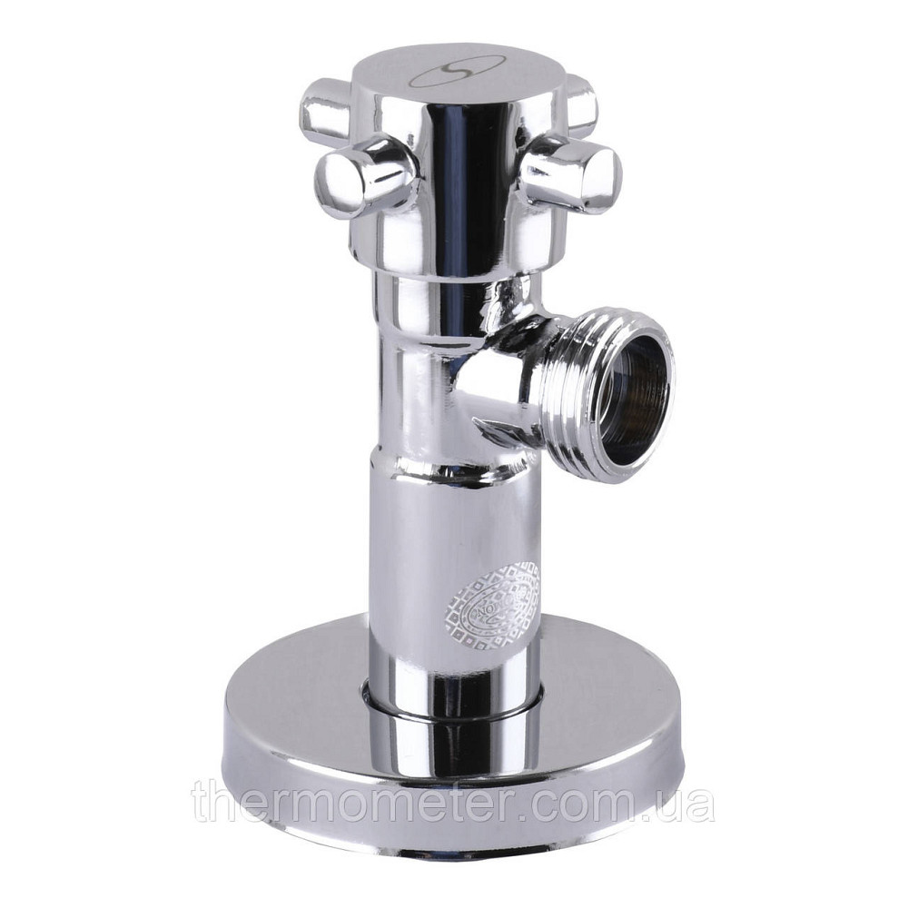 Кран полуоборотный угловой SOLOMON 1/2″х1/2″ Retro 7077 (2шт) Киев - изображение 1