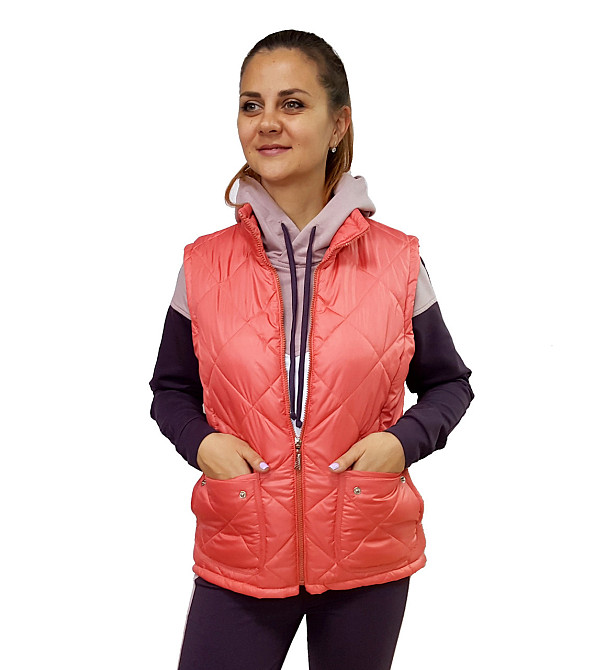 Жіночий демісезонний жилет Київ - фото 3