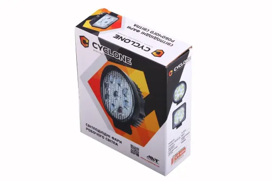 Фара денного світла 110*120*32 Cyclone 9 Epistar 3W/1400лм/6000К (розсіяний ближнем) Вінниця
