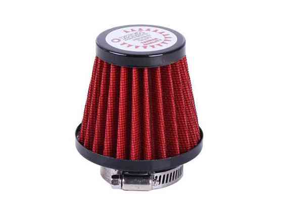 Фільтр нульовий прямий універсальний на скутер, бордо, Ø28/35 мм Мукачево