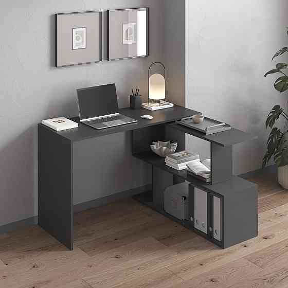 Cтол компьютерный VAYS поворотный письменный cтол трансформер M-41 Антрацит Львов