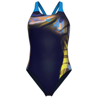 Купальник Arena Dreamhline Swimsuit V Back 008328-760 темно-синій 36 (3468337558910) Вінниця - фото 3