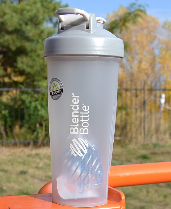 Шейкер спортивний BlenderBottle Classic Loop 28oz/820ml Grey Луцк - изображение 2