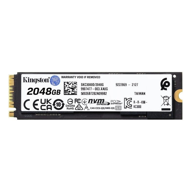 Накопитель SSD M.2 Kingston KC3000 2048GB NVMe 2280 PCIe 4.0 x4 3D NAND TLC Киев - изображение 8