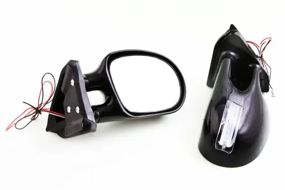 Зеркало наружное  с поворот. черное Elegant (2 шт.) Винница