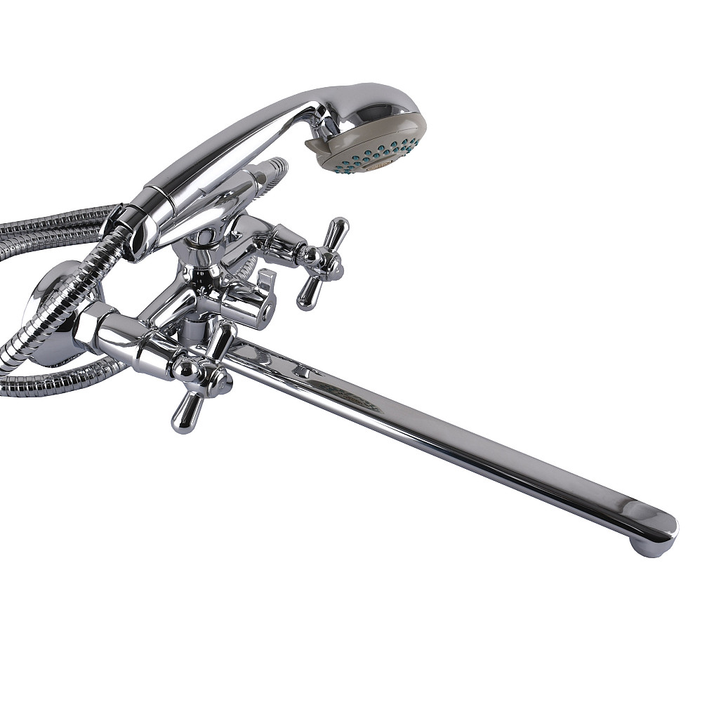 Змішувач для ванни Globus Lux GB-DOMINOX-0316-Euro перемикач латунь L350мм Тернопіль - фото 4