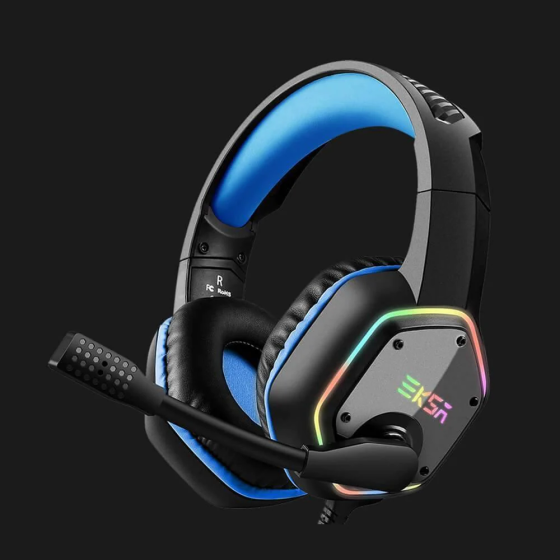 Провідні ігрові навушники RGB EKSA E1000 Луцк