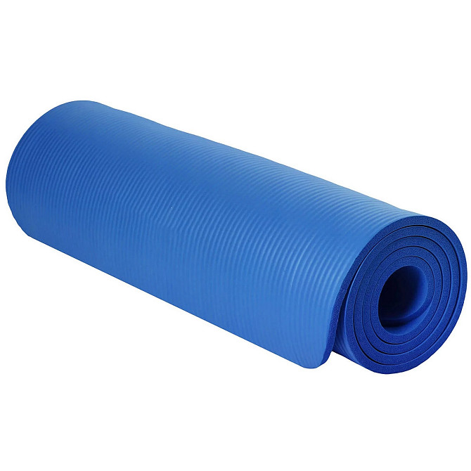 Килимок для йоги та фітнесу Power System PS-4017 NBR Fitness Yoga Mat Plus Blue (180х61х1) Каменское - изображение 6