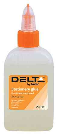 Клей силікатний "Delta by Axent" D7223 200мл ковпачок-дозатор, шт Київ
