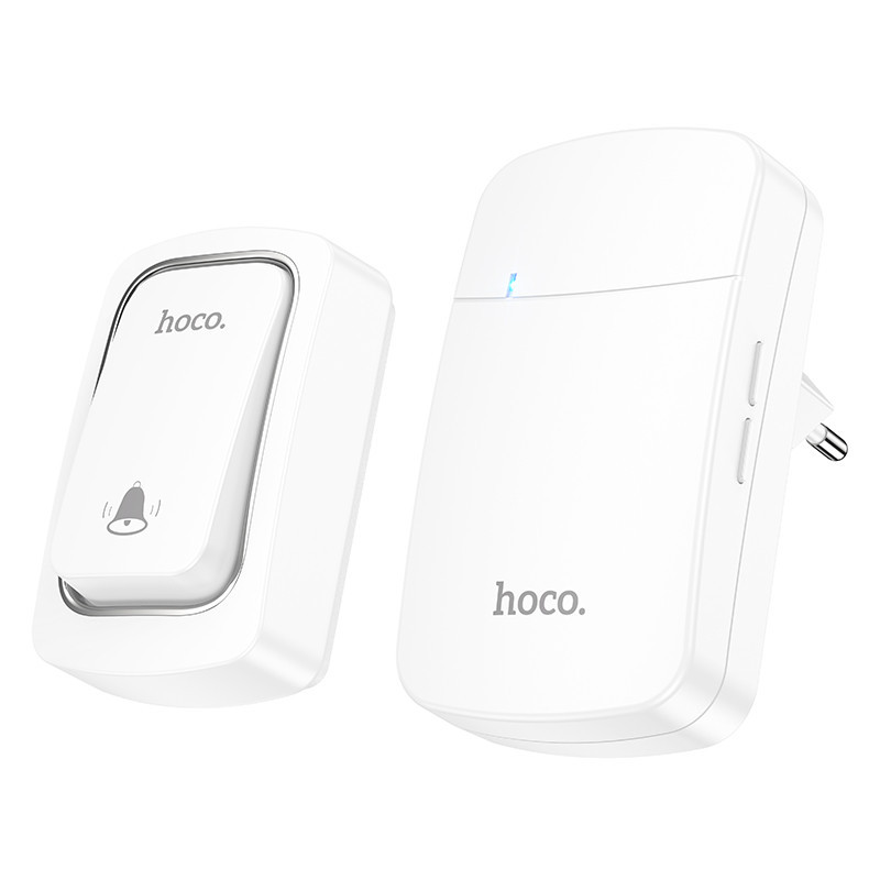 Дзвінок HOCO HI26 self-powered wireless doorbell (EU) Київ - фото 10