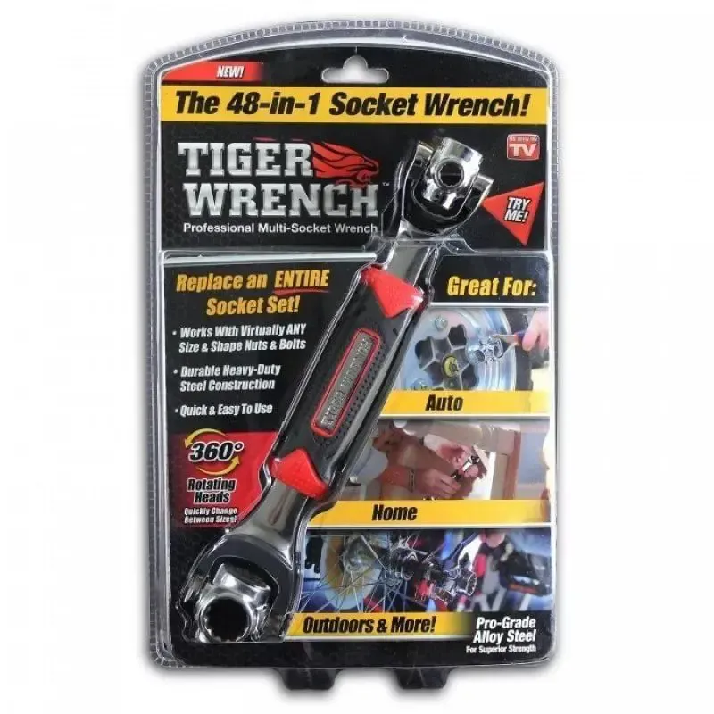 Универсальный многофункциональный гаечный ключ Universal Tiger Wrench 48 в 1 Коломыя - изображение 7