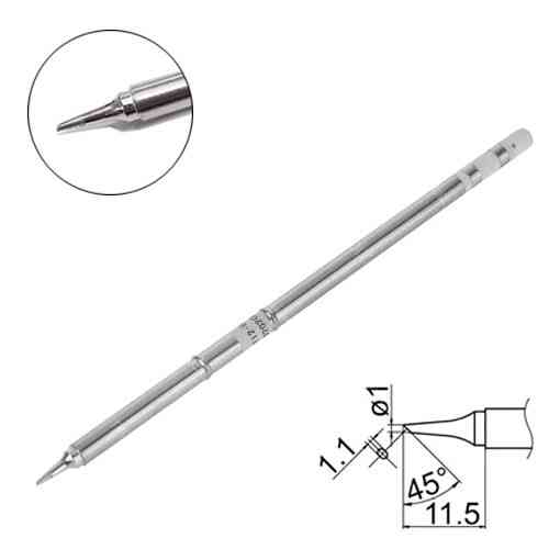 Жало T12-BC1 скошене для паяльника, змінний наконечник для паяльної станції Hakko T12 Київ