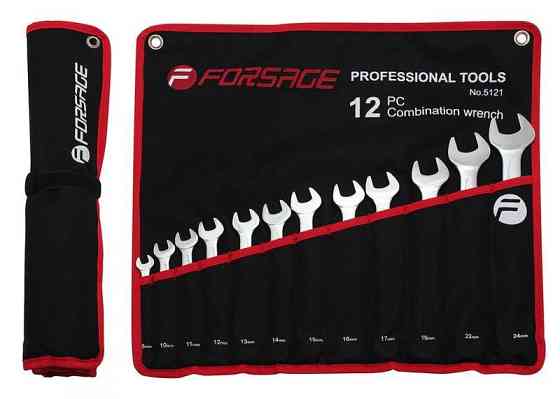 Набір ключів комбінованих 12пр. (8, 10-17, 19, 22, 24мм) на полотні Одеса