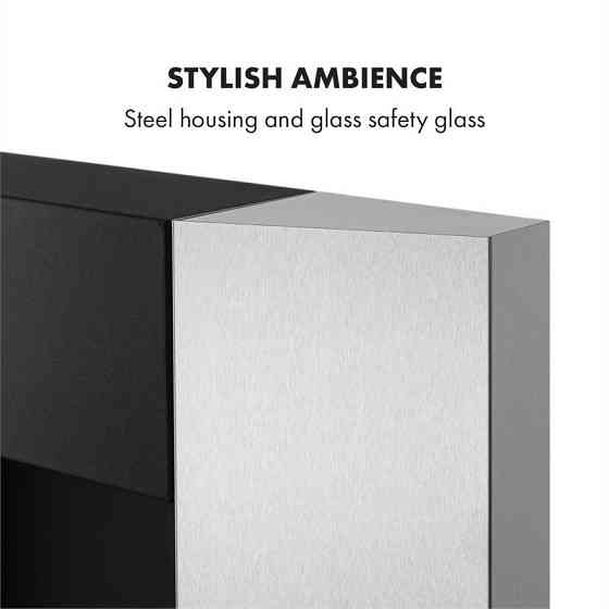 Phantasma Futur етаноловий камін бездимний пальник із неіржавкої сталі 2h неіржавка сталь сріблястий Рівне