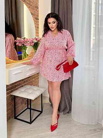 Женское стильное, романтичное, легкое платье из софта Одесса