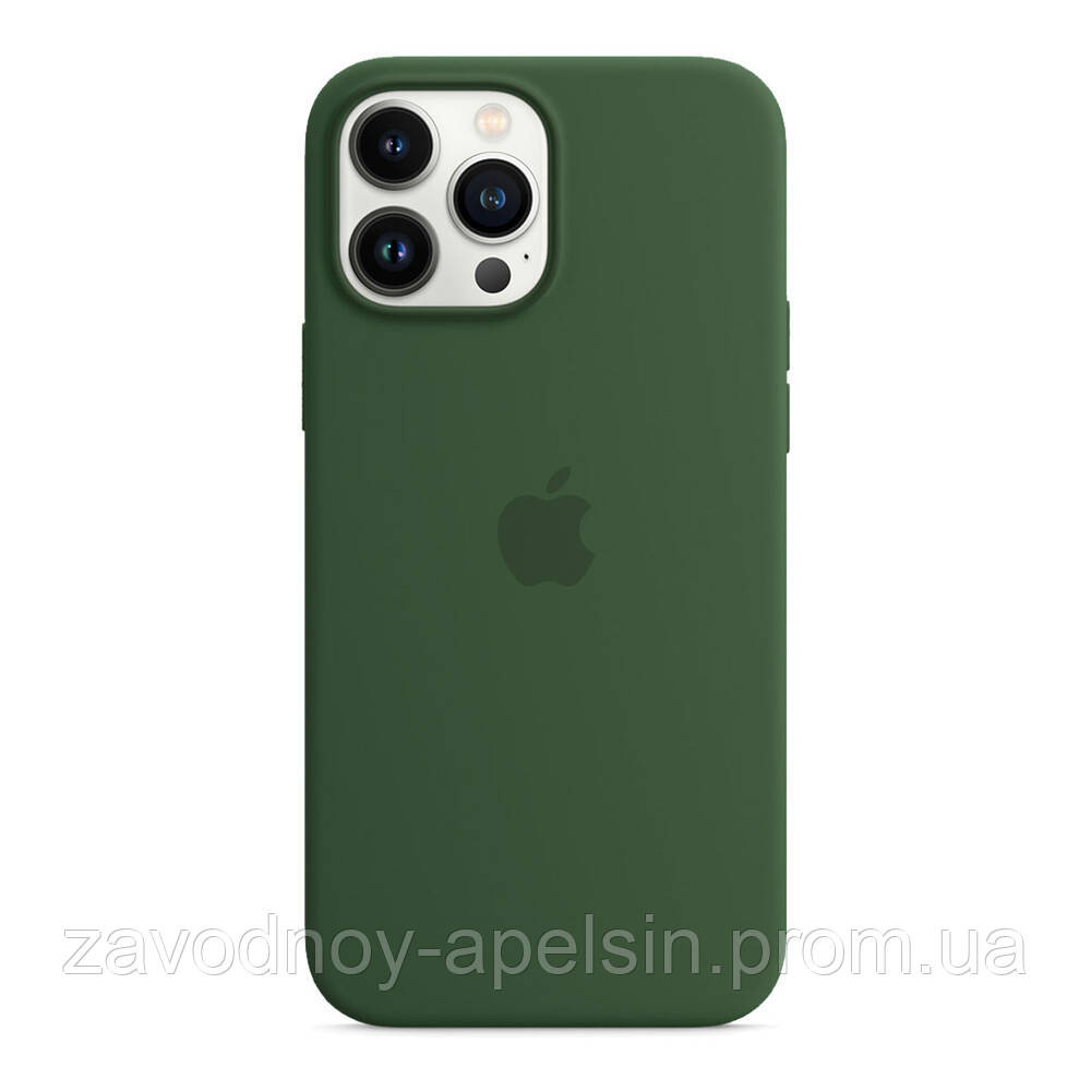 IPhone 13 Pro Max Чехол оригинальный Silicone Case (Clover) Одесса - изображение 1