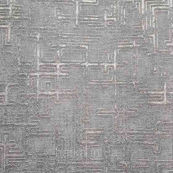 Шпалери вінілові на паперовій основі Zambaiti C88117 ABITAT лофт 3д геометрія абстракція зелена з золотом Київ