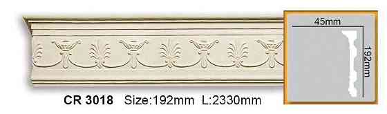 Молдинг полиуретановый с орнаментом Gaudi Decor CR 3018 Flexi Днепр