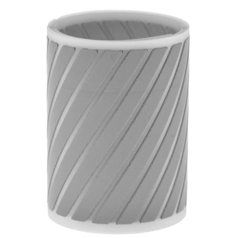 Светоотражающая лента в полоску 5 см на 1 м серый Киев - изображение 1