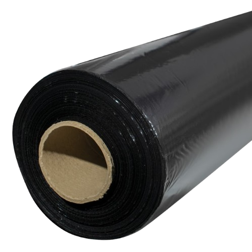 Плівка 30 мкм 1.20м*1000м чорна універсальна поліетиленова плівка в рулонах від виробника Дніпро - фото 7