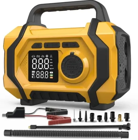 Компрессор портативный / Мини-компрессор для авто ATJ-201 Коломыя