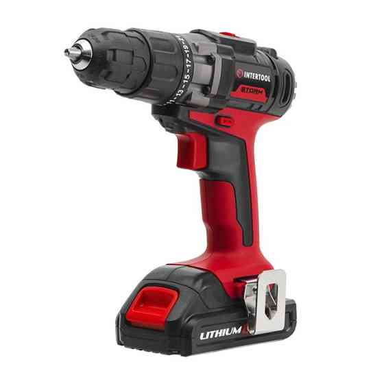 Дриль-Шуруповерт акумуляторний INTERTOOL WT-0328 Коломия