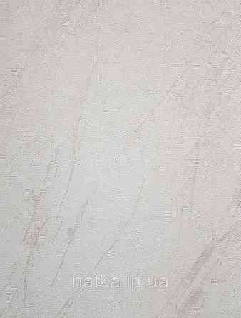 Обои виниловые на флизелине AS creation The Bos 0.53х10 под мрамор белые с серебристым Киев