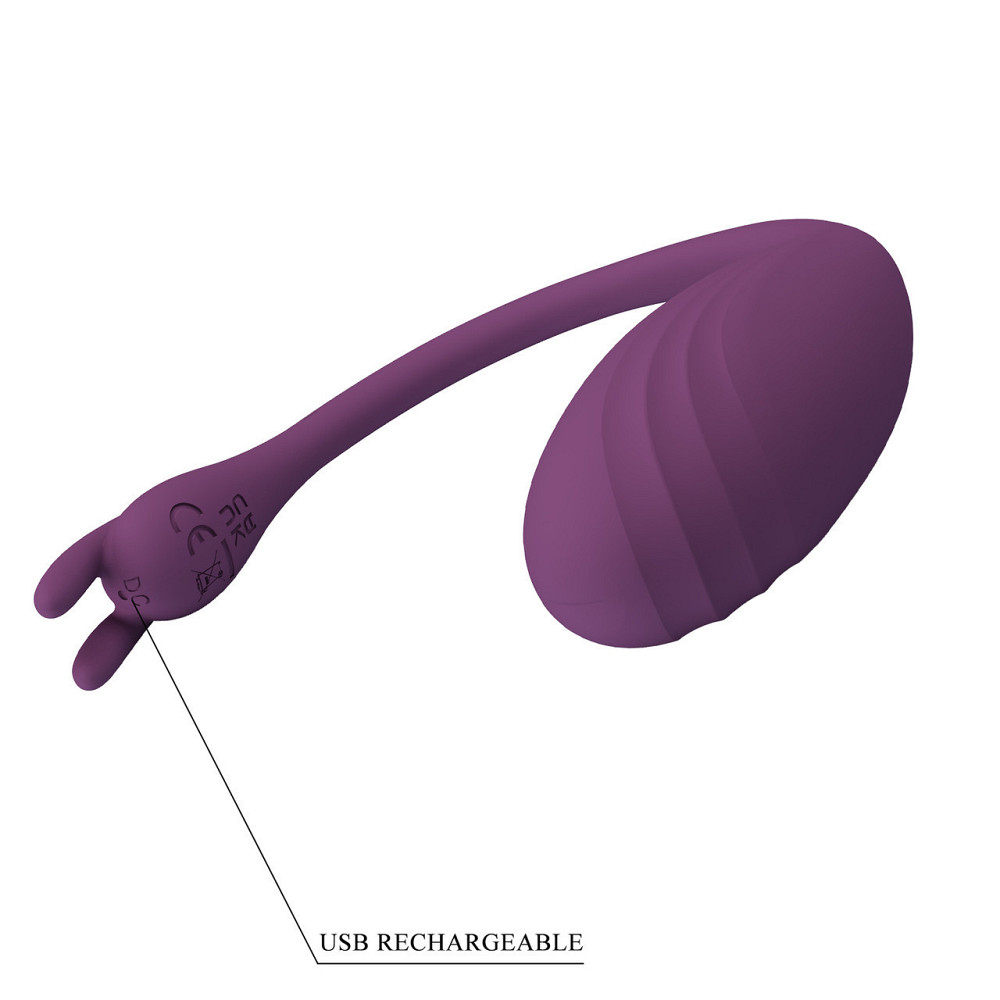 Вібратор - Pretty Love Catalina Stimulator Dark Purple (App) Sex Aura Київ - фото 9
