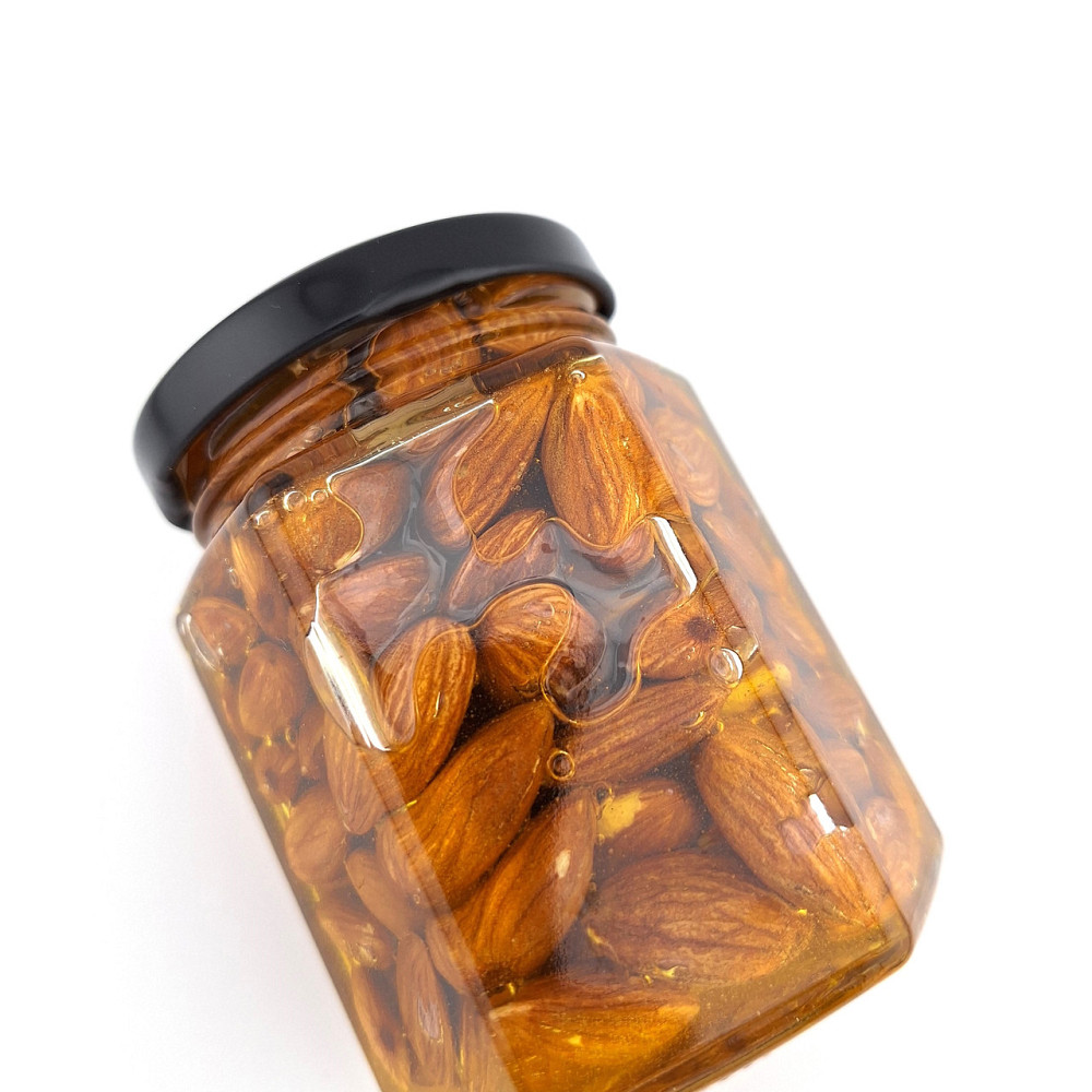 Мед с миндалем 240 грамм Одесса - изображение 9