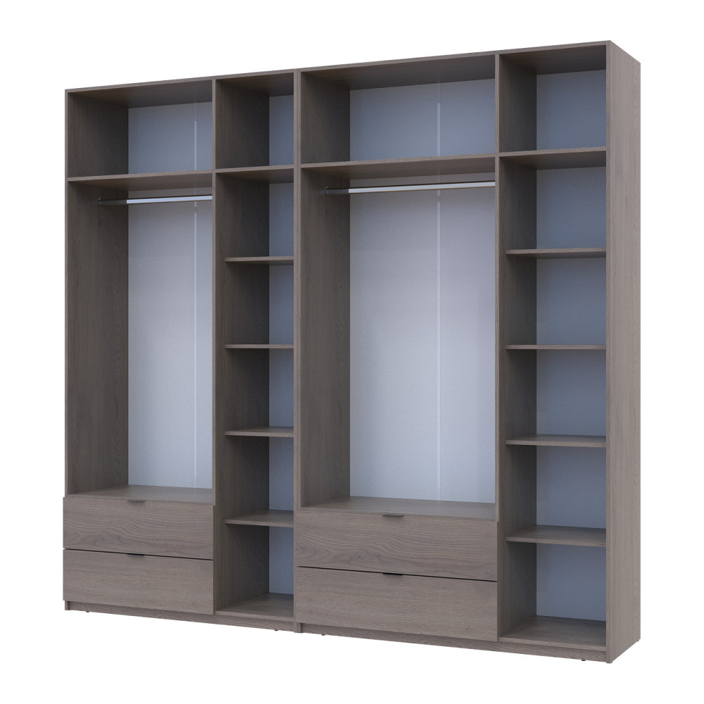 Комплект шаф для одягу Doros Лукас (2 шт.) 255х50х240 см Канноло (DRS-011851) Дніпро - фото 4