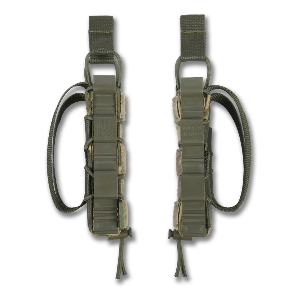 Відкритий підсумок на 1 магазин Kiborg M-1 велкро піксель. Жорсткий підсумок з велкро на один магазин Київ - фото 8